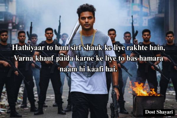 Gangster-Shayari